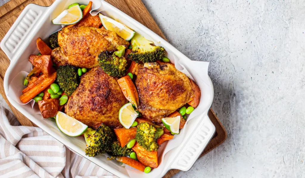 Chicken and Vegetable Bake