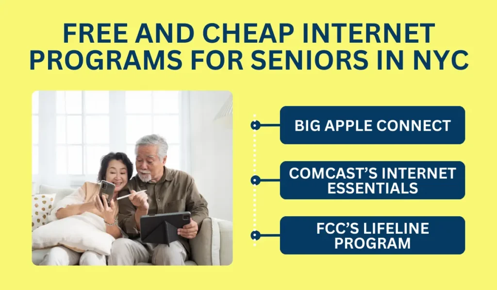 Free and Cheap Internet Programs for Seniors in NYC