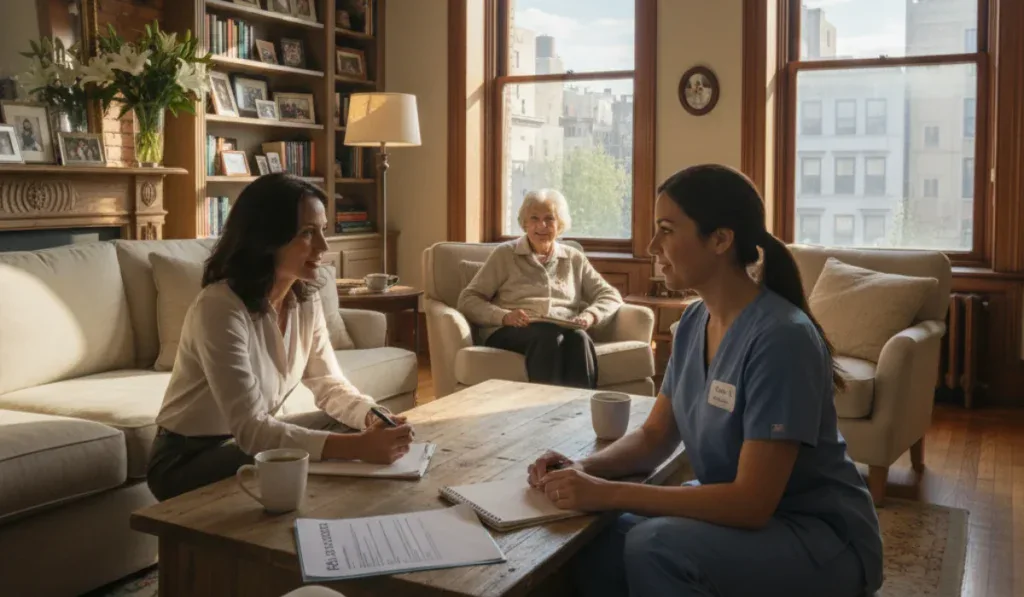 Interviewing a Personal Care Assistant (PCA) in New York