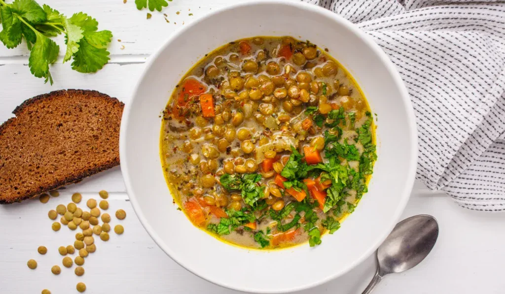 Lentil and Veggie Slow Cooker Stew