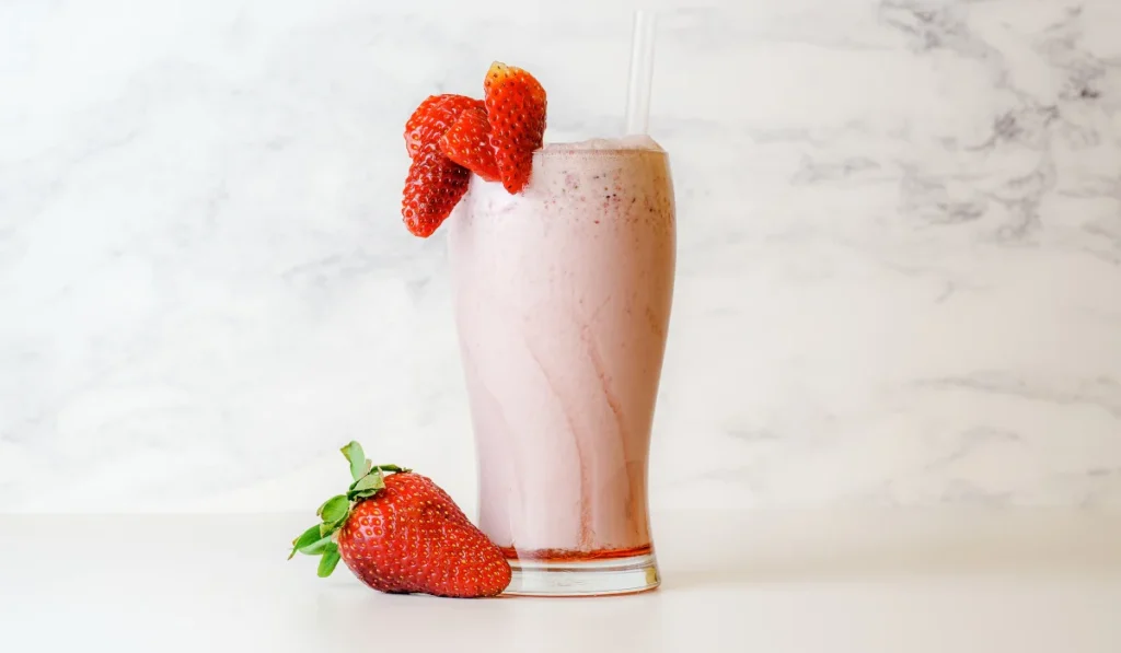 strawberry smoothie